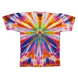 Vintage 1980s Yuma Prison Run Symmetria Tie Dye Shirt